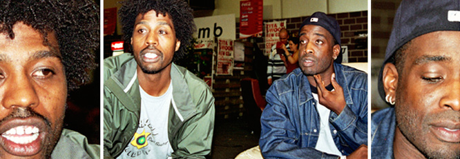 Pharcyde wywiad z Imanim i Bootie Brownem