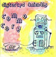 DISTORTED ANIMALS Commocore i POP Spelled Backwards EP